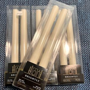 Battery operated tapers . Ivory (2 PACK) 4 sets available for sale